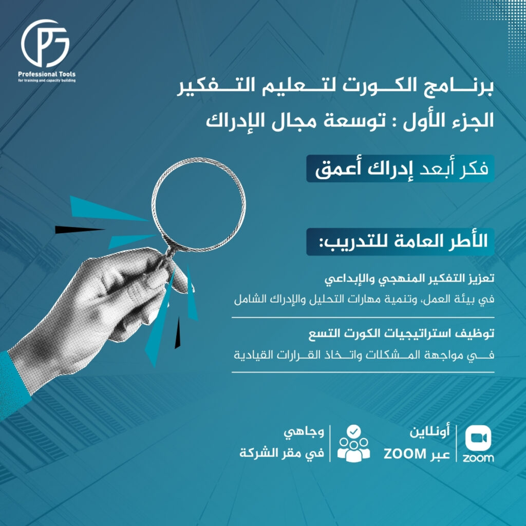 برنامج الكورت لتعليم التفكير الجزء الأول: توسعة مجال الإدراك